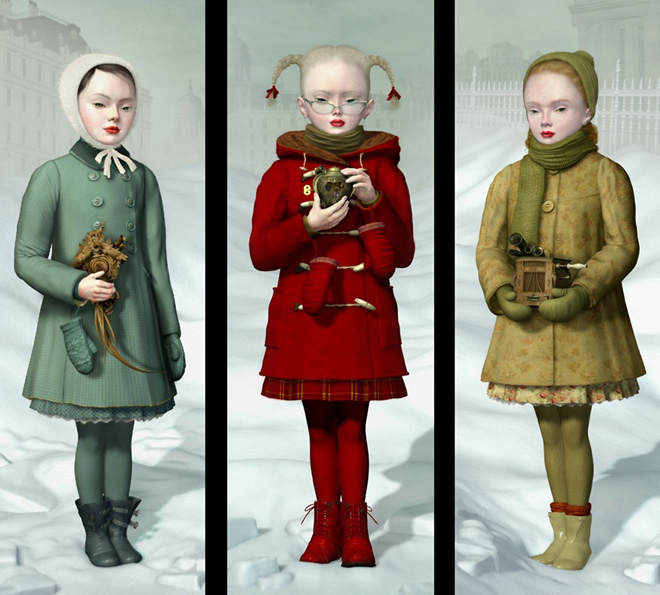 surrealism art by ray caesar